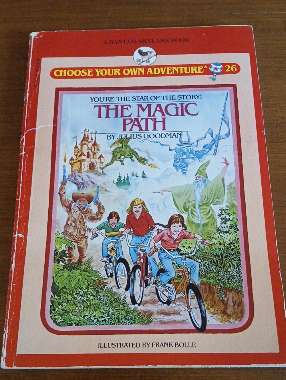 Vintage Choose Your Own Adventure: The Magic Path  #26 - (Red) 1985